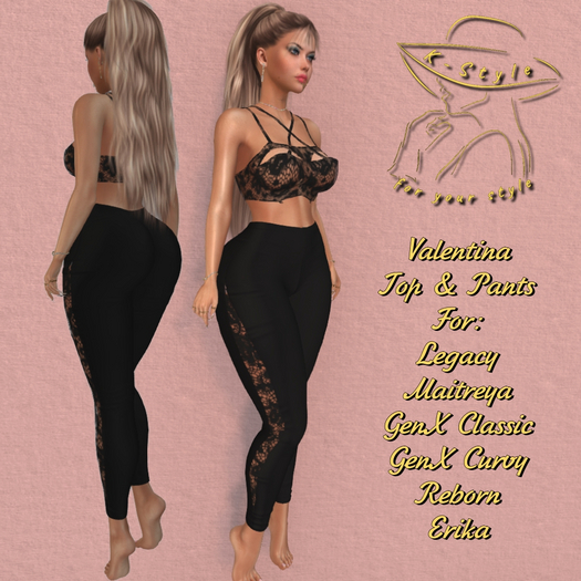 [K-Style] VALENTINA TOP & PANTS #10