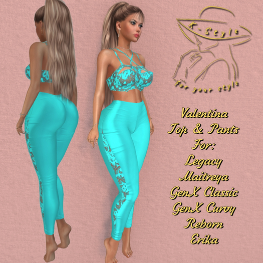 [K-Style] VALENTINA TOP & PANTS #11