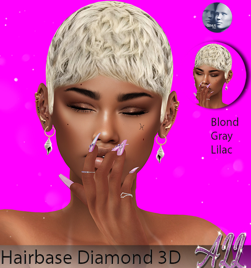 Hairbase Diamond 3D [All] Genus Pack