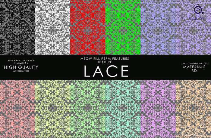 MEOW - LACE PACK 49