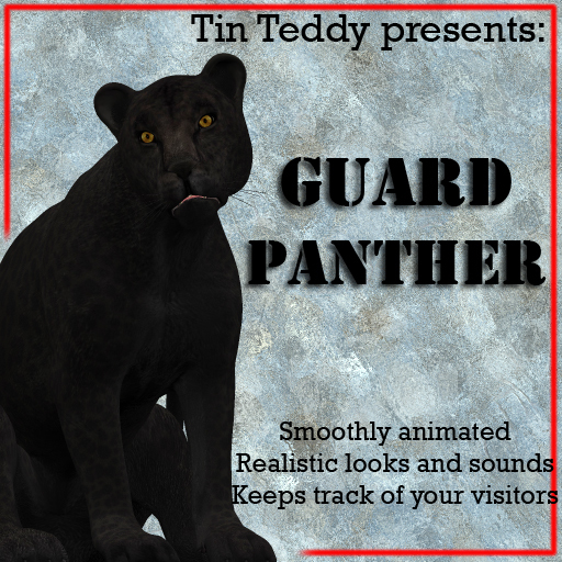 *Tin Teddy* Guard Panther