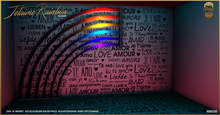 Je t'aime Rainbow Backdrop - The Bearded Guy