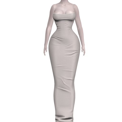 moxy - moms slip dress v2 blanc