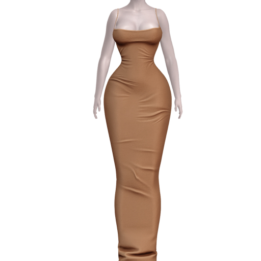moxy - moms slip dress v2 ochre