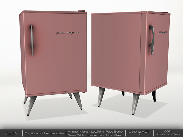 [[OZZY]] Mini Fridge Retro - Baby