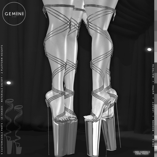 Gemini -Ines Sandals- DEMO