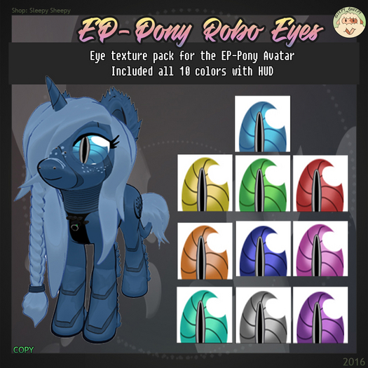 ..Sleepy Sheepy.. EP-Pony Android Eyes