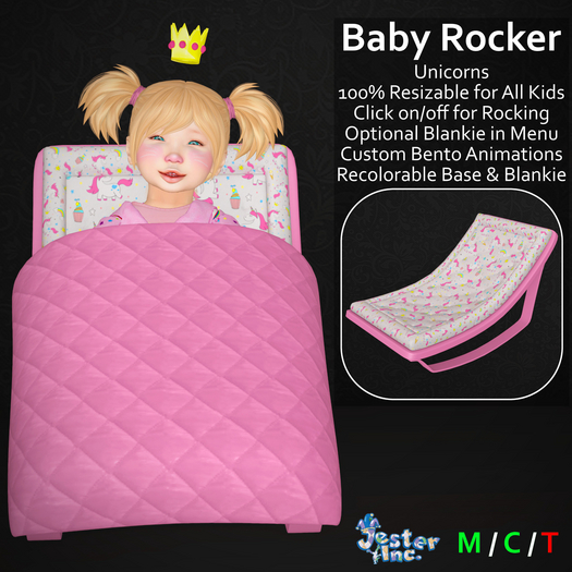 [Jester Inc.] Baby Rocker! (Unicorns)