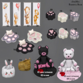 02 ::InkMe:: Bashful Bear RARE