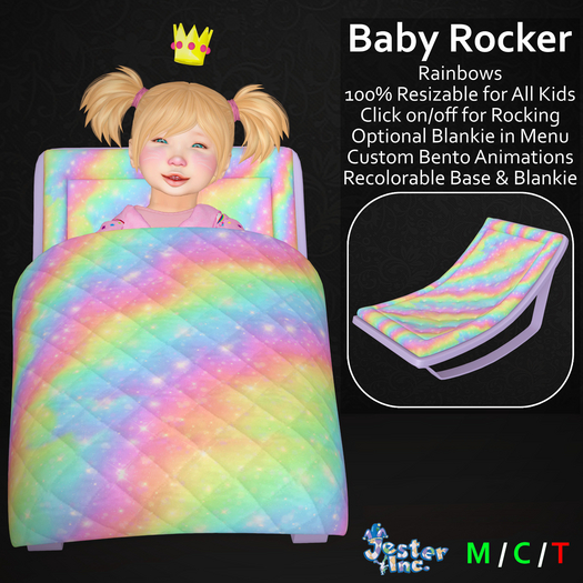 [Jester Inc.] Baby Rocker! (Rainbows)