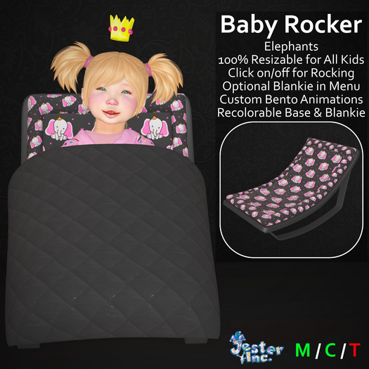 [Jester Inc.] Baby Rocker! (Elephants)