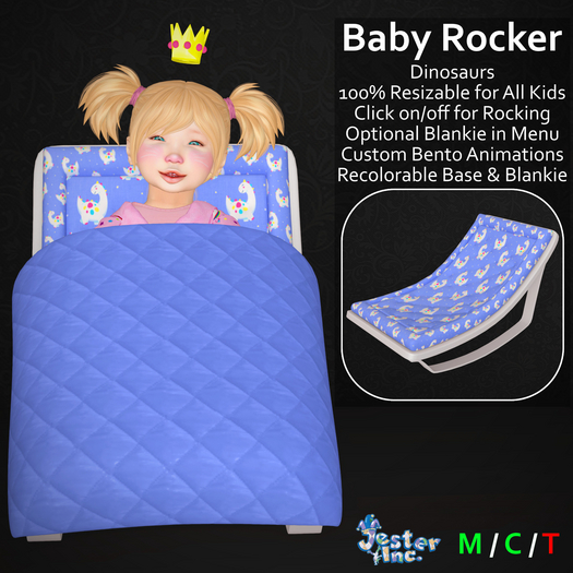 [Jester Inc.] Baby Rocker! (Dinosaurs)