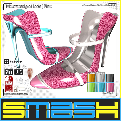 SMASH - Metatarsalgia Heels (Pink)