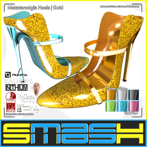 SMASH - Metatarsalgia Heels (Gold)