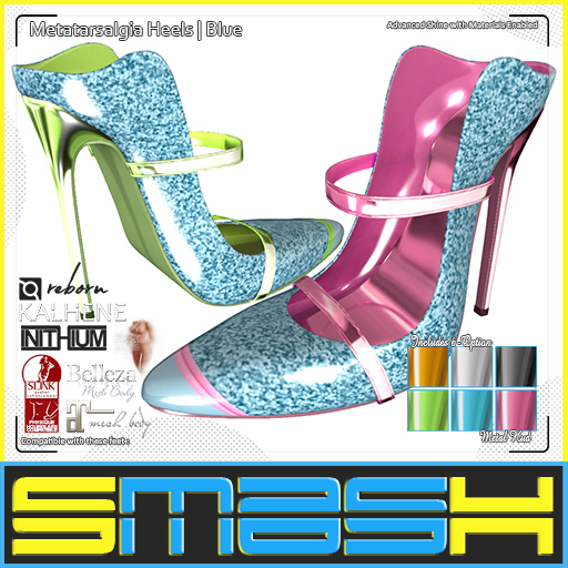 SMASH - Metatarsalgia Heels (Blue)