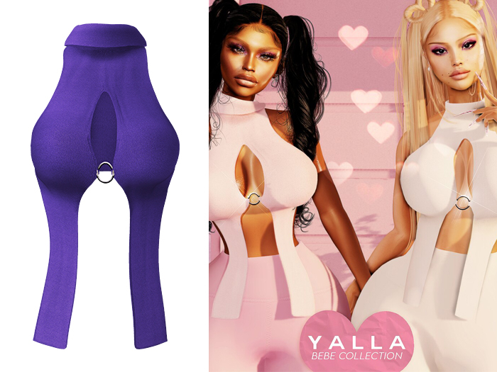 YALLA ✦ Bebe Top [VIOLET]