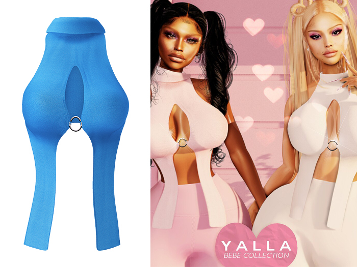 YALLA ✦ Bebe Top [BLUE]