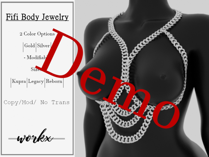 Workx:. Fifi Body Jewelry Demo(Unpack)