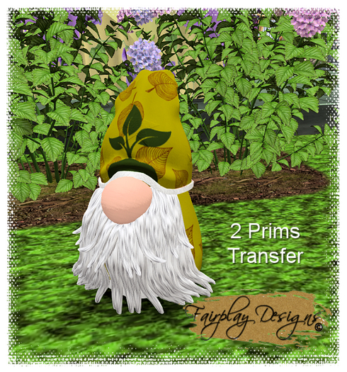 ~R~Cute Little Garden Gnome~