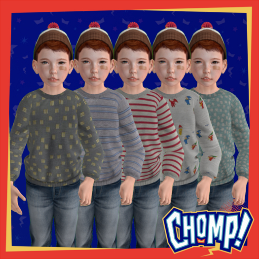 [Chomp!] Cozy Sweatshirt Fatpack TRANSFER