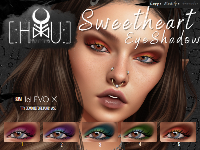 [HEXUMBRA] Sweetheart Eye Makeup