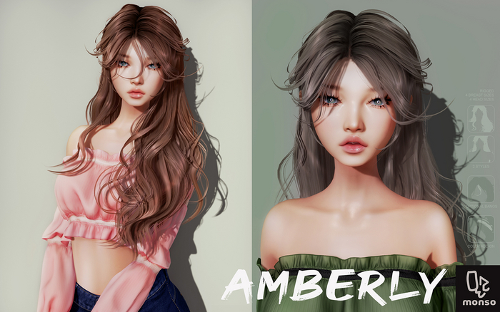 [monso] Amberly Hair (demo)