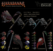 01. [DB] HarabanaR - Set (red) [BOX] - ULTRA RARE