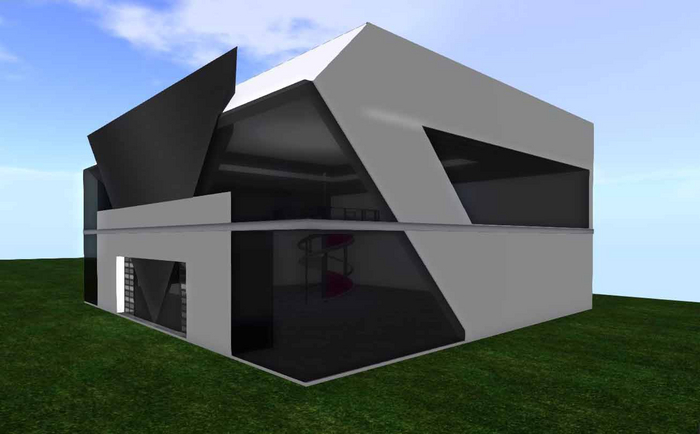 Second Life Marketplace - DD Modern 2 Story Stylish Store (31 prim) 28M ...