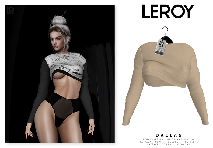 LEROY - Dallas Hoodie - Tan