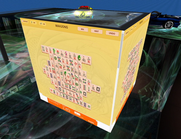 Mahjong Game Cube 4 players