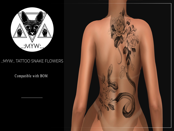 ..: MYW :.. TATTOO SNAKEFLOWERS