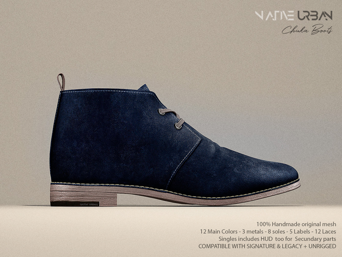 NATIVE URBAN - Chuka Boots Navy