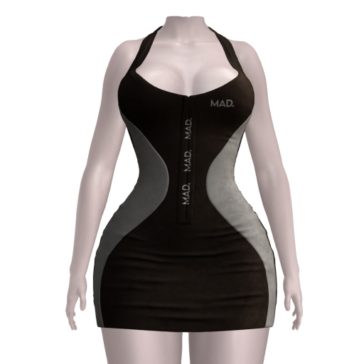 MOXY - MADDIE DRESS ( SMOKEY )