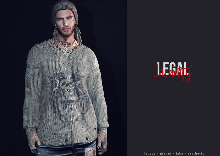 Legal Insanity - Grunge vnecks DEMO