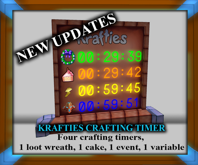 Krafties Crafting Quad (wall 4 timers) v1.02