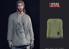Legal Insanity - Grunge vneck #12