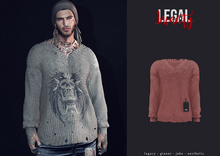 Legal Insanity - Grunge vneck #13