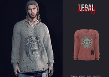 Legal Insanity - Grunge vneck #15