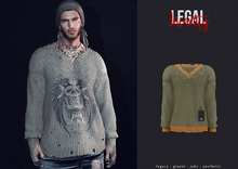 Legal Insanity - Grunge vneck #20