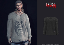 Legal Insanity - Grunge vneck #33