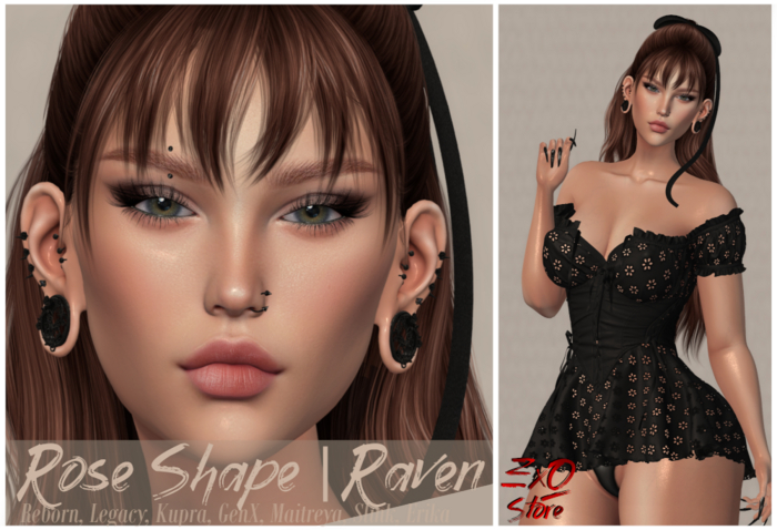 +EXO+ EVOX SHAPE ROSE