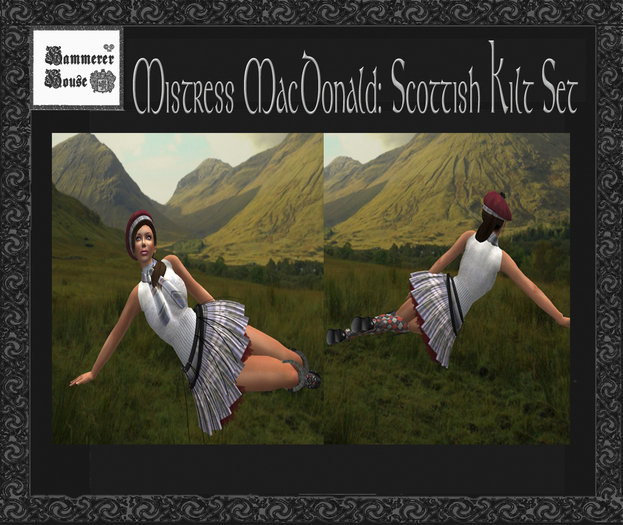 Mistress Macdonald Kilt Set Boxed