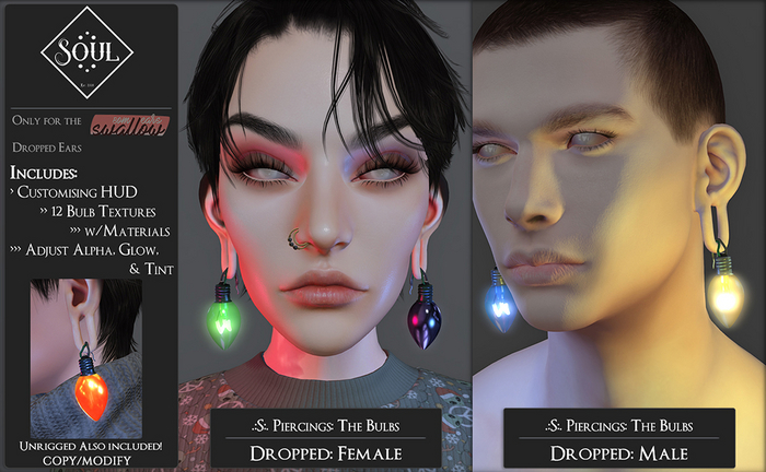 .:S:. Piercings: The Bulbs: Dropped: DEMO