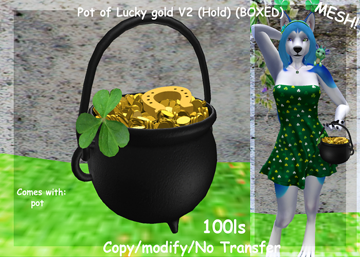 Pot of Lucky gold V2 (Hold) (BOXED)