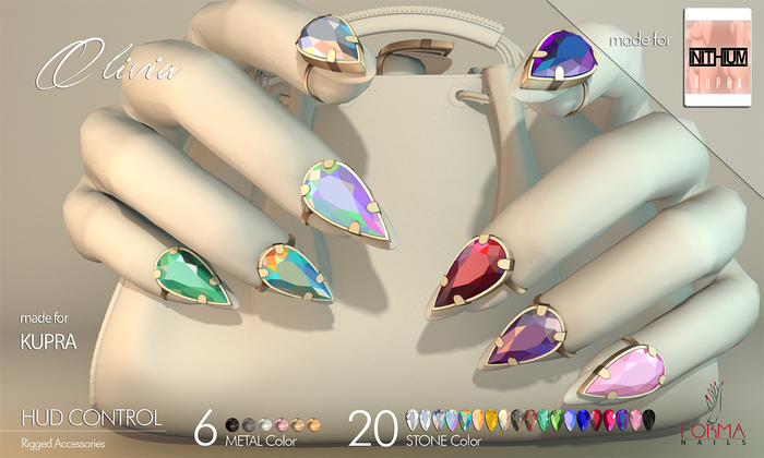 [FORMANAILS] Accessories for Kupra - Olivia