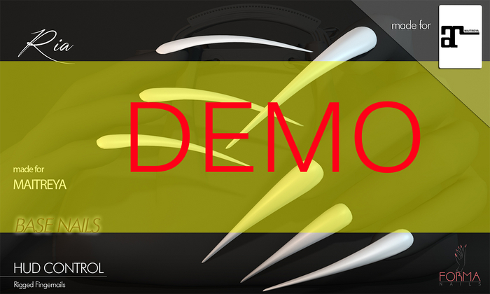 [FORMANAILS] NAILS - for Maitreya - RIA - DEMO
