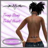 !!Sap's Fashion: Tribal Heart Tramp Stamp (Back)