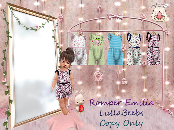 *LSB* Romper Emilia   LB Flower