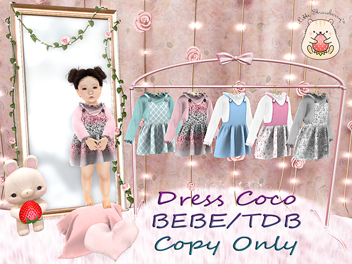 *LSB* Dress Coco  BEBE/TDB Turquise