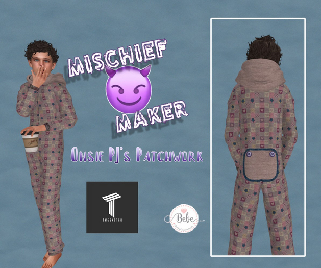 [MM] Onsie PJ's Patchwork